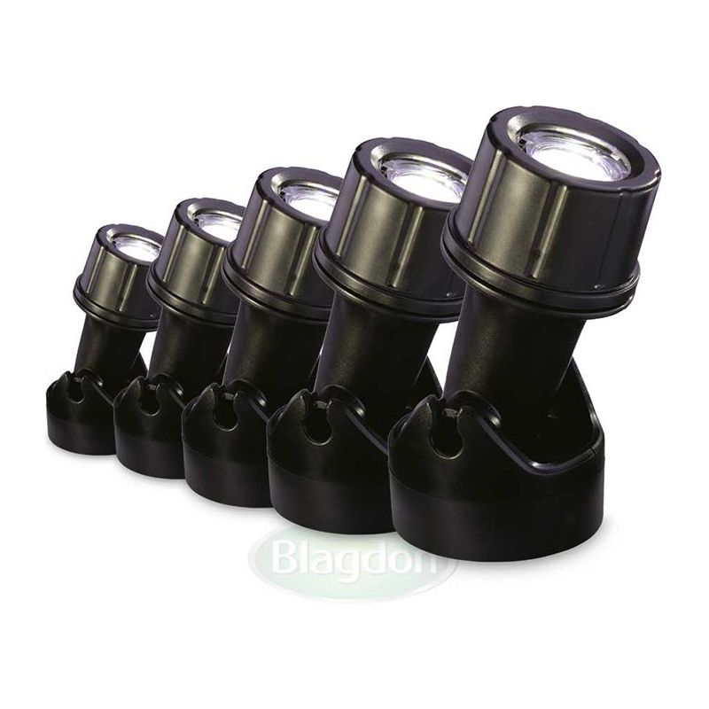 Blagdon LED Pond & Garden Lights - 5x1w