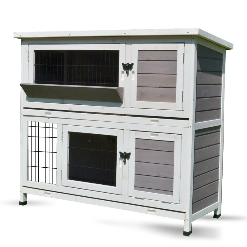 Ascot Deluxe Grey Hutch