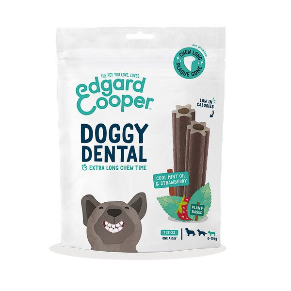 Edgard & Cooper Dental for Dogs Strawberry & Mint Small 7 sticks