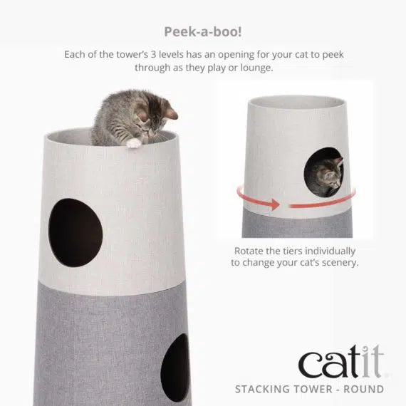 Catit Stacking Tower – Round