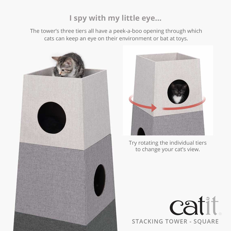Catit Stacking Tower – Square