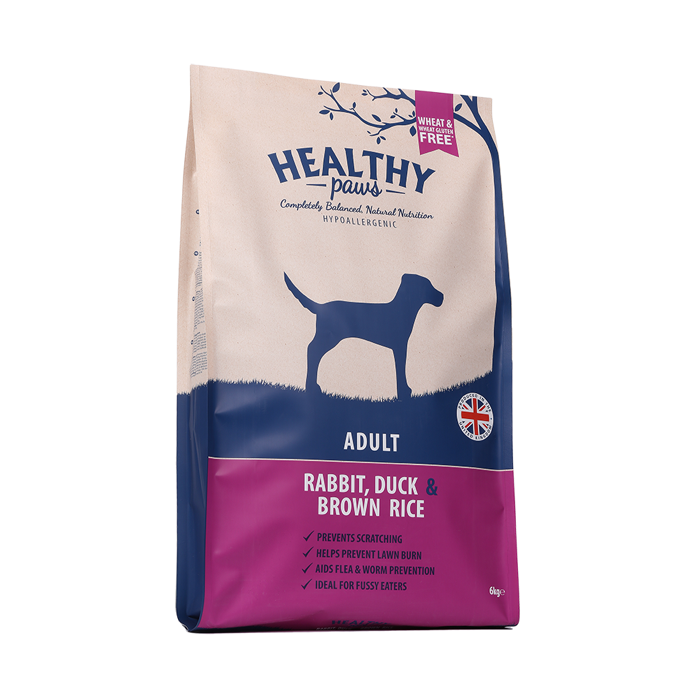 Healthy Paws Adult Rabbit, Duck & Brown Rice