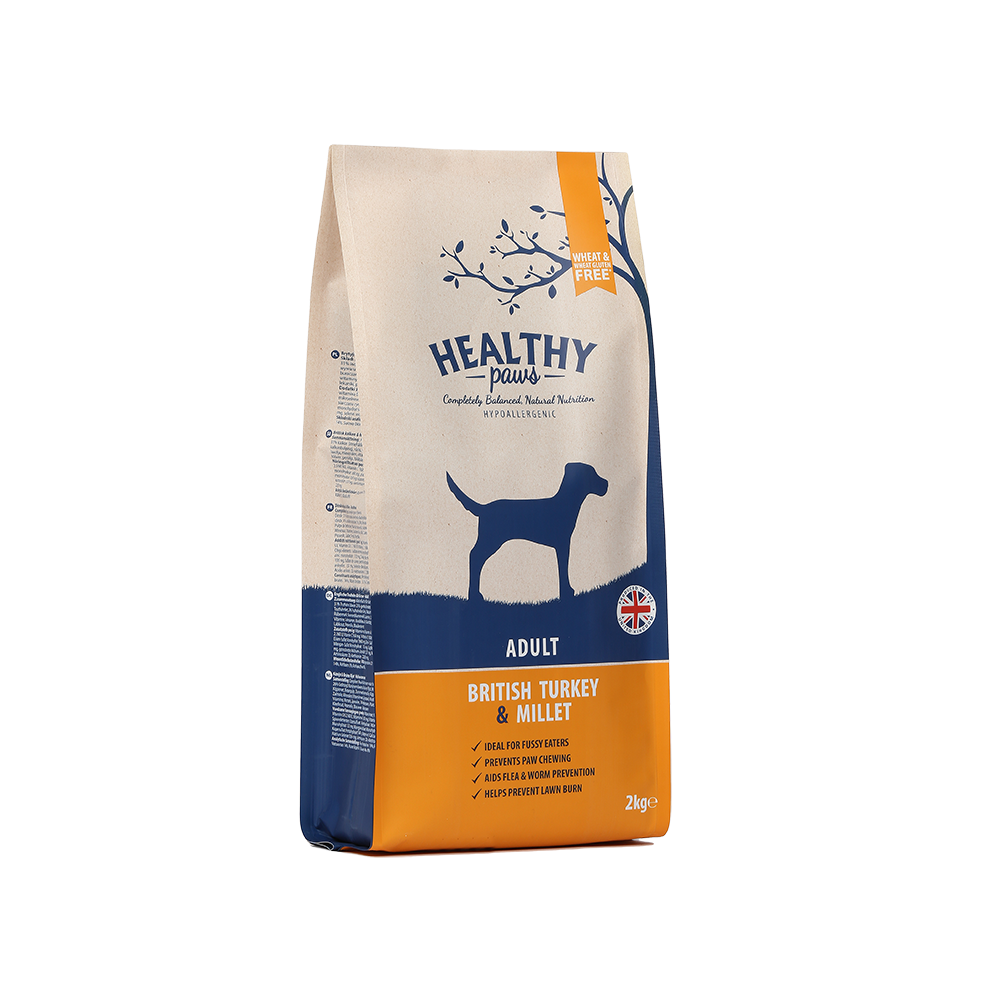 Healthy Paws Adult British Turkey & Millet