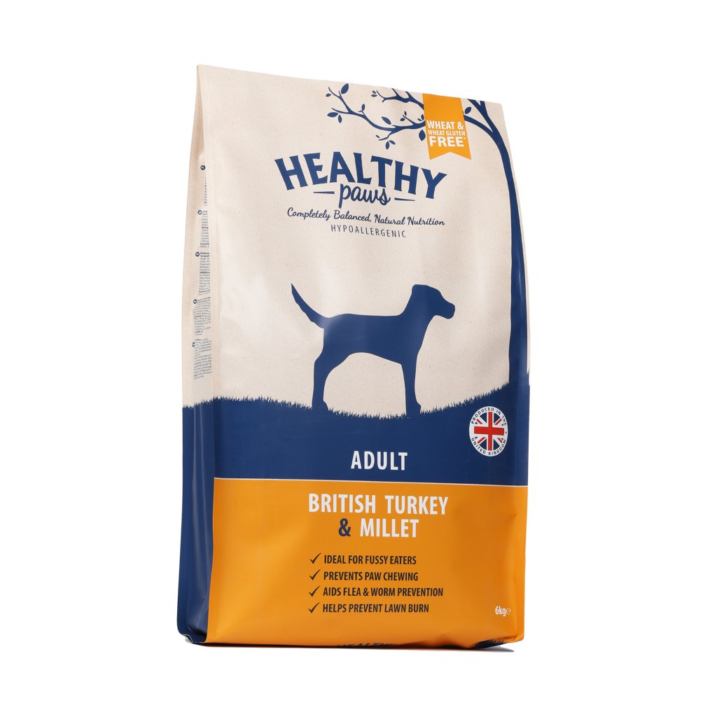 Healthy Paws Adult British Turkey & Millet