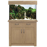 AquaOne OakStyle 145 Yorkshire Oak Aquarium & Cabinet