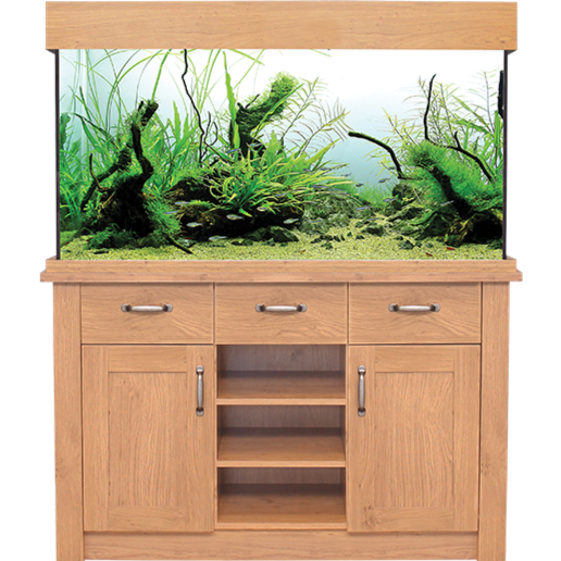 AquaOne OakStyle 230 Original Oak Aquarium & Cabinet