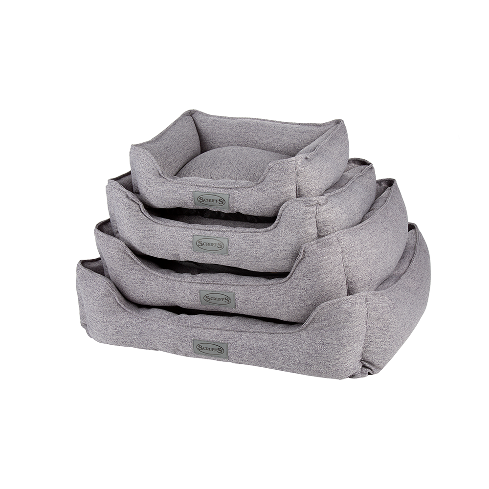 Scruffs Manhattan Box Bed in Dark Grey