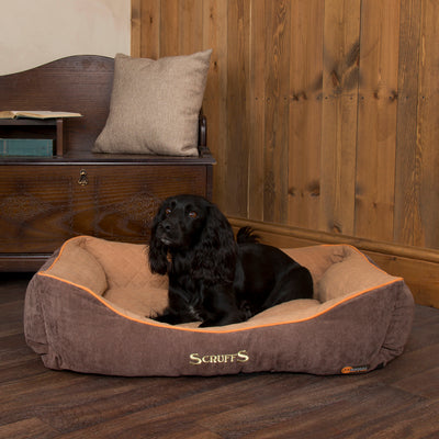 Scruffs Thermal Box Bed in Brown