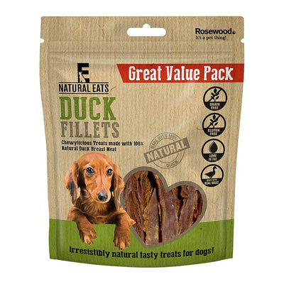 Duck Fillets Dog Treats Value Pack 320g
