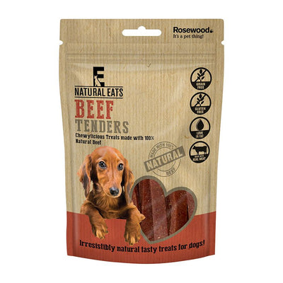 Beef Tender Strips Dog Treats 80g