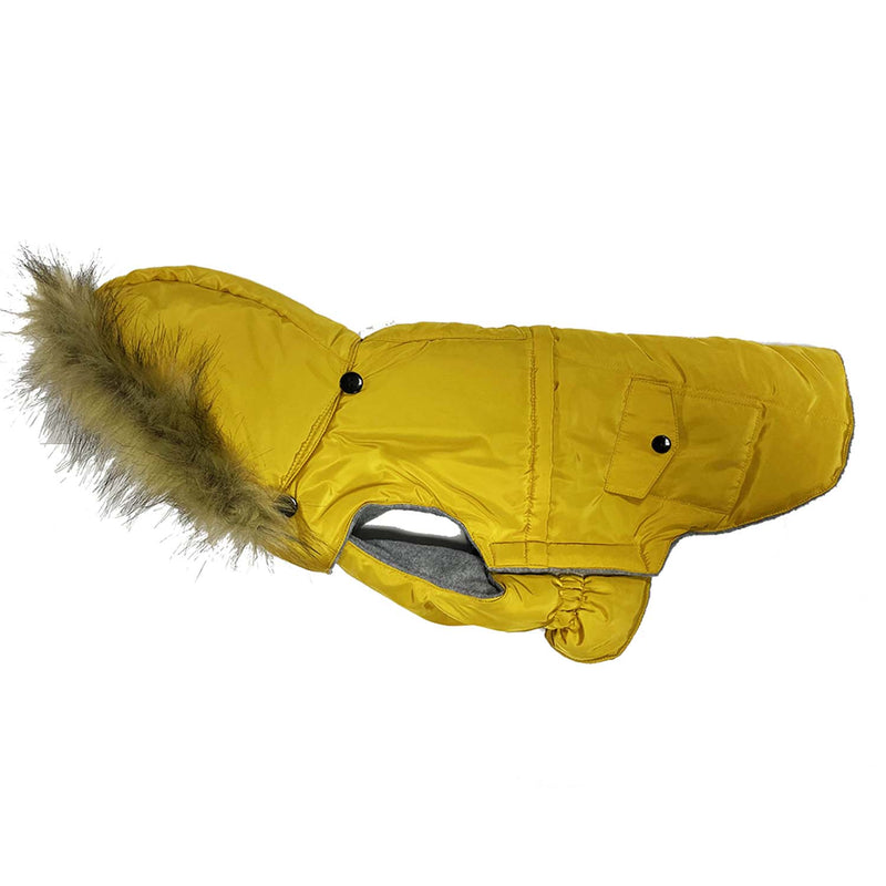 Happy Pet Go Walk Yellow Parka Jacket