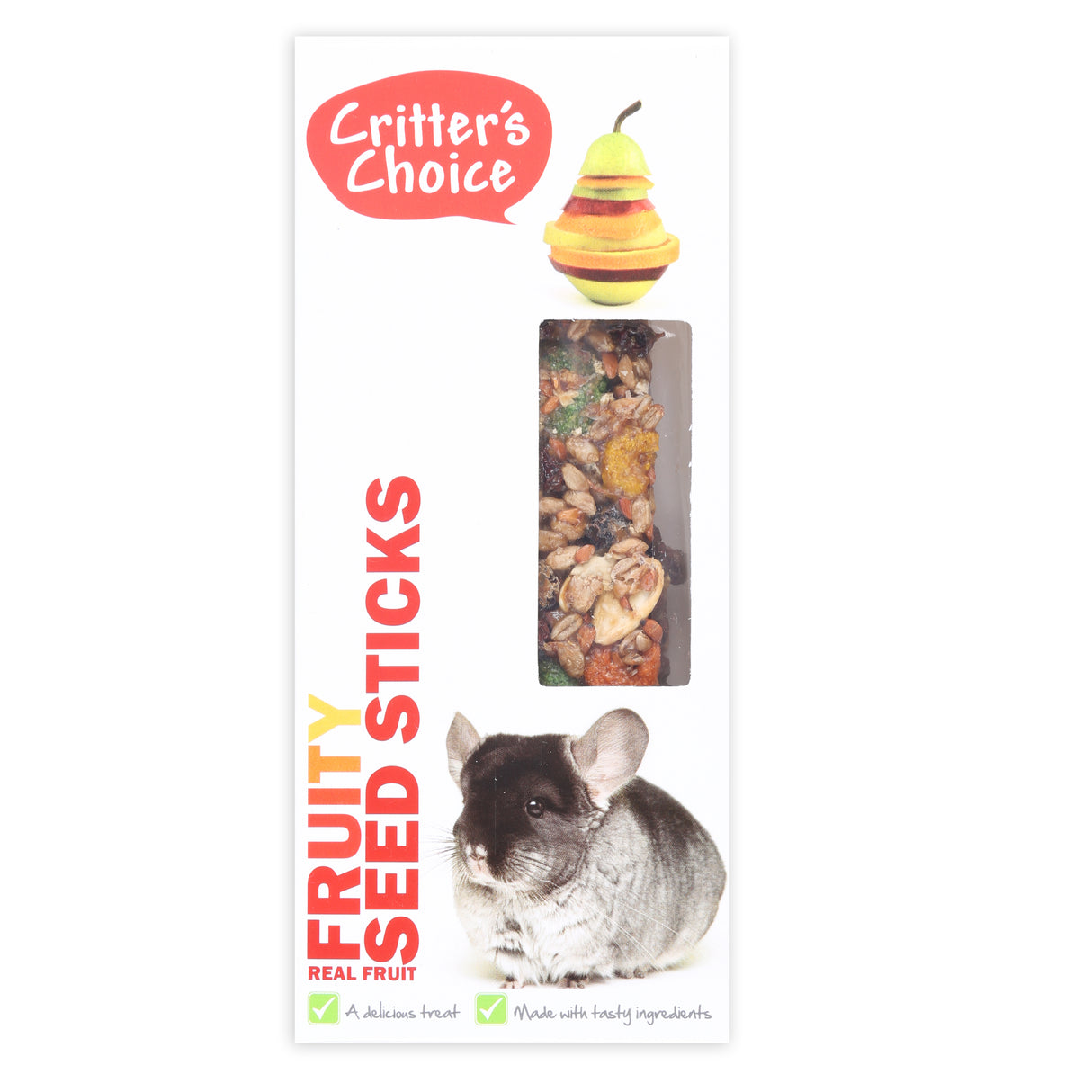 Critter's Choice Chinchilla Seed Sticks Fruity