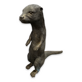 Bronze Otter Statue