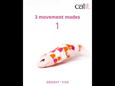 Catit Rechargeable Groovy Fish