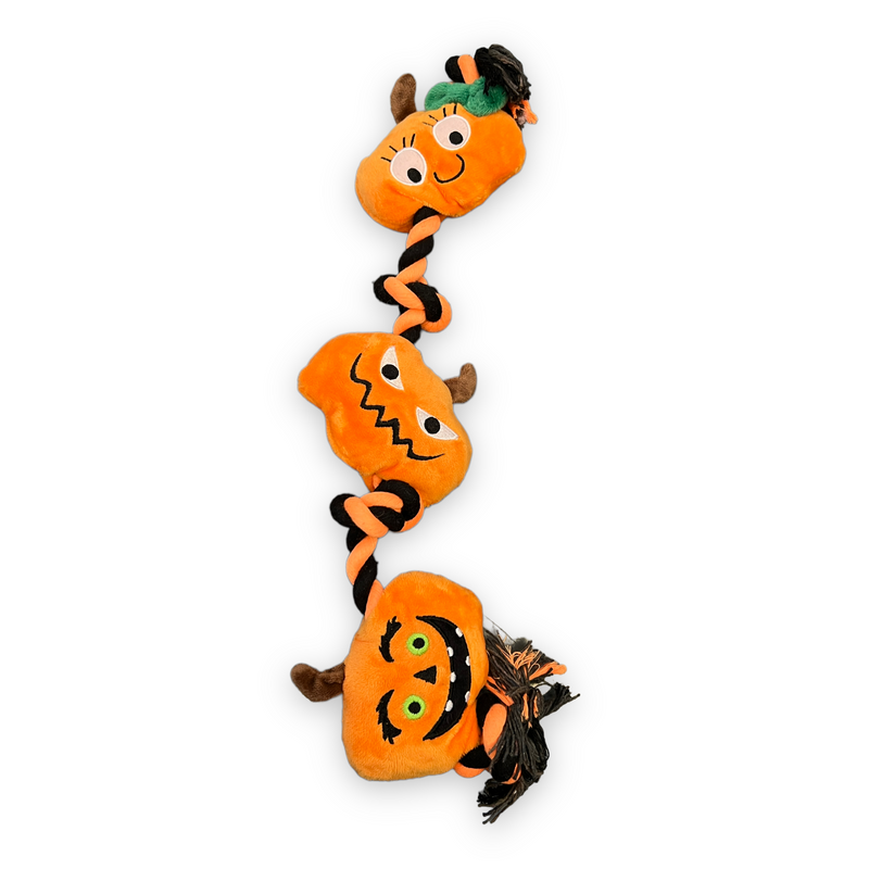 Rope Pumpkin Dog Toy