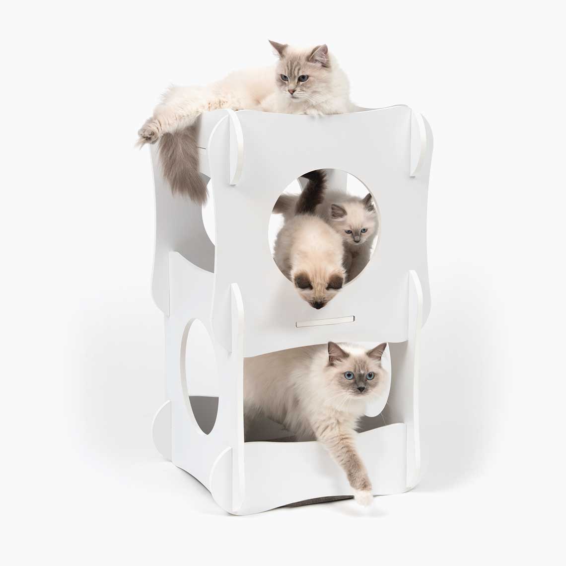 Catit Vesper Condo Tower White